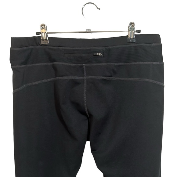 Athleta Black Roundabout Yoga Pants Wide Leg Sz L - Picture 8 of 13